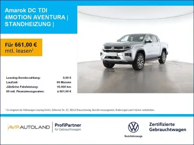 Second-hand VW Amarok Aventura 241 CP (177 kW) 2026 Argintiu Pickup