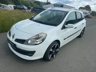 Gebraucht Renault Clio 101 PS (74 kW) 2008 Weiß Kombi