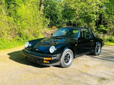 Second-hand Porsche 911 207 CP (152 kW) 1988 Negru Cabrio