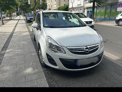 Gebraucht Opel Corsa 69 PS (50 kW) 2012 Weiß Kleinwagen
