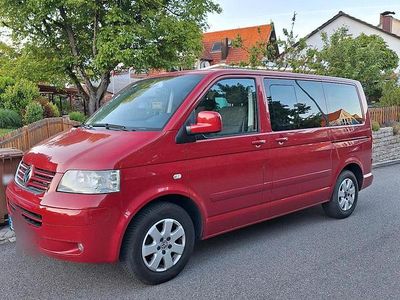 Usata VW T5 Comfortline 174 CV (127 kW) 2004 Rosso Furgone