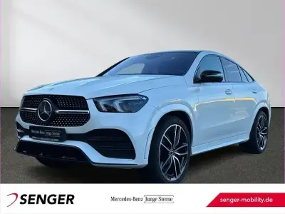 Brugt Mercedes GLE400 AMG 330 HK (242 kW) 2022 Hvid Coupe