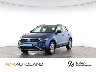 Gebraucht VW T-Roc Life 116 PS (85 kW) 2024 Ravennablau SUV