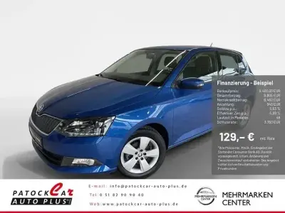 Gebraucht Skoda Fabia Ambition 90 PS (66 kW) 2016 Blau Kleinwagen