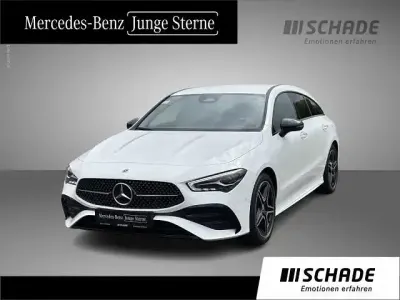 Gebraucht Mercedes CLA200 Shooting Brake AMG line 163 PS (119 kW) 2025 Weiß Kombi