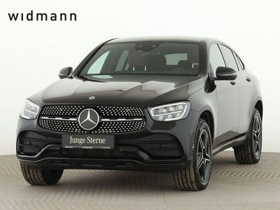 Gebraucht Mercedes GLC300e AMG 194 PS (142 kW) 2022 Unilack schwarz uni Coupé