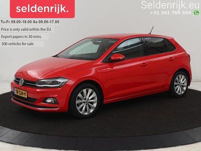Gebraucht VW Polo Highline 95 PS (69 kW) 2018 Rot Limousine