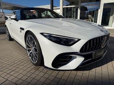 Gebraucht Mercedes SL43 AMG AMG 381 PS (280 kW) 2022 Opalithweiss Cabrio