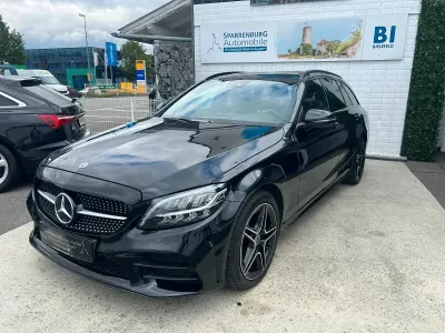 Gebraucht Mercedes C220 AMG line 194 PS (142 kW) 2019 Schwarz Kombi