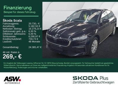 Gebraucht Skoda Scala Essence 116 PS (85 kW) 2025 Schwarzmagic perleffekt Kleinwagen