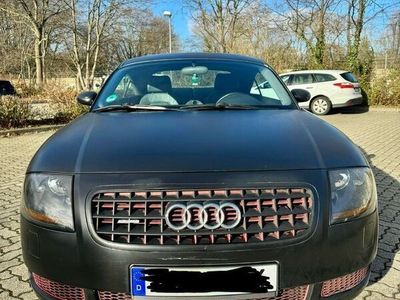 gebraucht Audi TT Coupe Quattro schwarz mafoliert, Silber