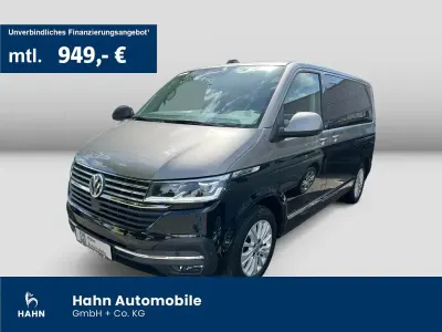 Gebraucht VW Multivan Generation Six 150 PS (110 kW) 2021 Schwarz Van / Kleinbus