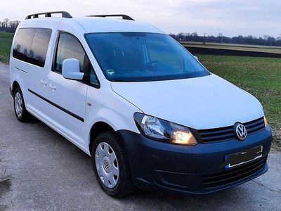 Gebraucht VW Caddy Maxi 105 PS (77 kW) 2014 Weiß Van / Kleinbus