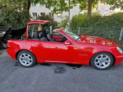 Gebraucht Mercedes SLK200 163 PS (119 kW) 2000 Rot Cabrio