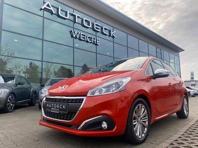 Gebraucht Peugeot 208 Allure 82 PS (60 kW) 2019 Orange Kleinwagen