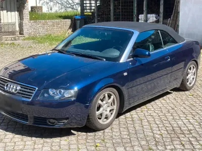 Second-hand Audi Cabriolet Basis 170 CP (125 kW) 2003 Albastru Cabrio