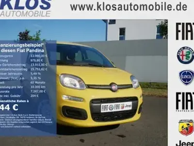 Neu Fiat Panda Icon 65 PS (47 kW) 2026 Gelb Kleinwagen