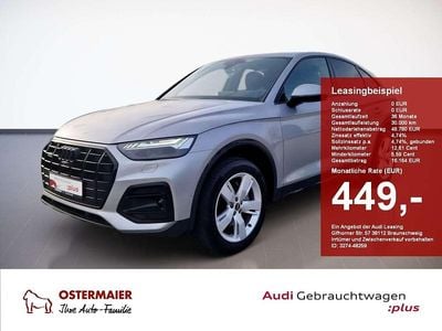 Gebraucht Audi Q5 Sportback Advanced Plus 265 PS (194 kW) 2025 Florettsilber SUV