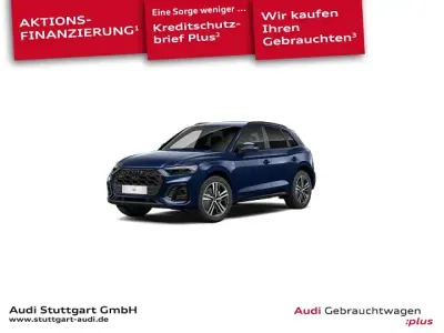 Gebraucht Audi Q5 S-Line 204 PS (150 kW) 2022 Navarrablau metallic SUV