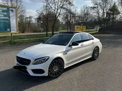 Gebraucht Mercedes C400 AMG line 333 PS (244 kW) 2017 Weiß Limousine