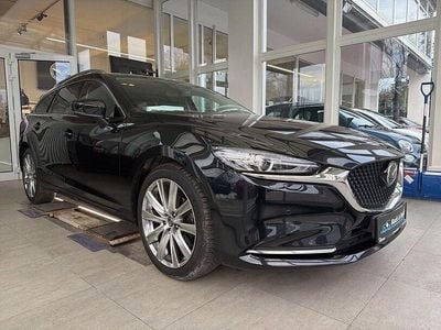 Schwarz Gebraucht 2023 Mazda 6 Sports-Line Kombi | 26.950 € (Fairer Preis)