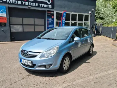 Gebraucht Opel Corsa 75 PS (55 kW) 2009 Blau Kleinwagen