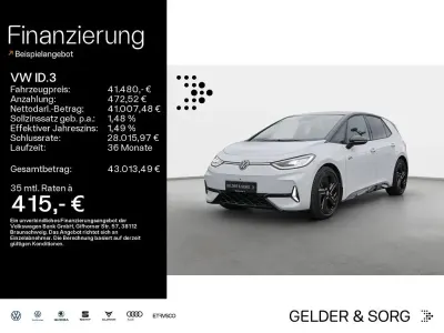 Gebraucht VW ID.3 GTX 210 kW (286 PS) 2025 Weiß Kleinwagen