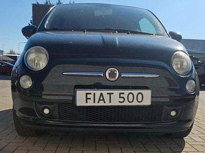 Gebraucht Fiat 500 Lounge 69 PS (50 kW) 2008 Schwarz Kleinwagen