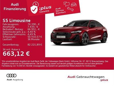 Gebraucht Audi S5 Ambiente 367 PS (269 kW) 2025 Grenadinerot metallic Limousine