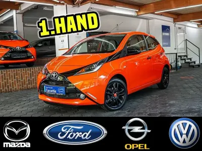 Brugt Toyota Aygo 69 HK (50 kW) 2015 Orange Hatchback
