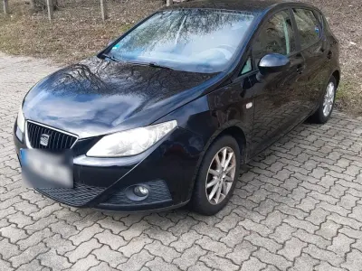 Gebraucht Seat Ibiza 2012 Schwarz Kleinwagen