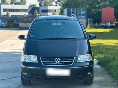 Brugt VW Sharan United 115 HK (84 kW) 2009 Sort MPV