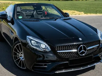 Gebraucht Mercedes SLC43 AMG AMG 367 PS (269 kW) 2017 Schwarz Coupé