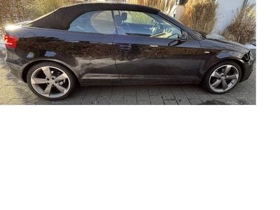 Schwarz Gebraucht 2011 Audi A3 Cabriolet S-Line Cabrio | 10.900 €