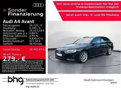 Gebraucht Audi A4 Advanced Plus 204 PS (150 kW) 2023 Schwarz Kombi