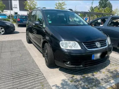 Gebraucht VW Touran 140 PS (102 kW) 2005 Schwarz Van / Kleinbus