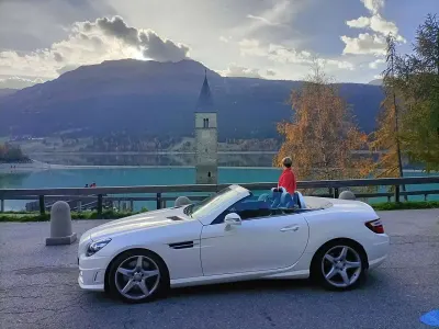 Używany Mercedes SLK250 Premium 204 KM (150 kW) 2015 Biały Kabriolet