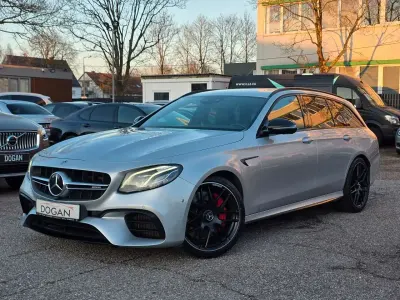 Używany Mercedes E63S AMG AMG 612 KM (450 kW) 2018 Srebrny Sedan/Limuzyna