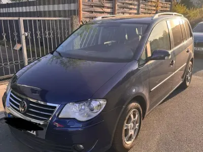 Gebraucht VW Touran 140 PS (102 kW) 2007 Blau Van / Kleinbus