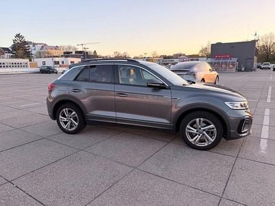 Usado VW T-Roc R-line 150 HP (110 kW) 2022 Cinzento SUV