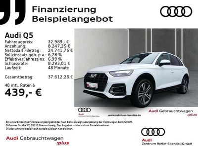Gebraucht Audi Q5 299 PS (219 kW) 2021 Gletscherweiß metallic SUV