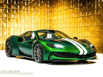 Nuova Ferrari 296 867 CV (637 kW) 2026 Verde Cabrio