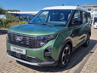 Neu Ford Tourneo Courier Active 125 PS (91 kW) 2025 Bursting green Van / Kleinbus