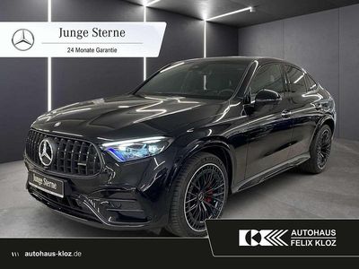 Gebraucht Mercedes GLC43 AMG AMG 421 PS (309 kW) 2024 Lack obsidianschwarz Coupé