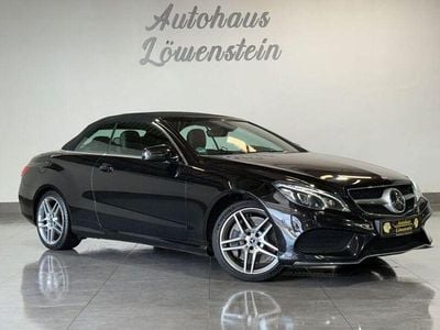 Usata Mercedes E500 AMG 408 CV (300 kW) 2015 Nero Cabrio