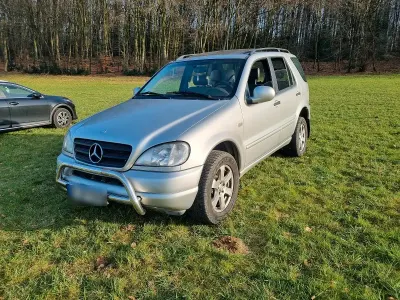 Brugt Mercedes ML430 272 HK (200 kW) 1999 Sølv SUV
