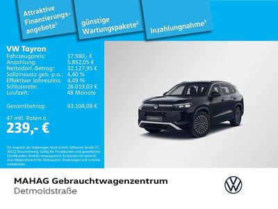 Grenadillschwarz metallic Gebraucht 2025 VW Tayron Life SUV | 37.980 €