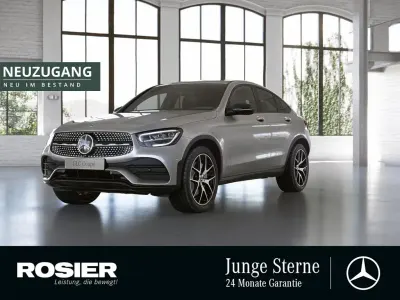 Używany Mercedes GLC300 AMG 245 KM (180 kW) 2024 Srebrny Coupe