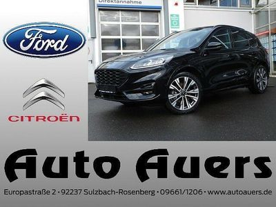 Obsidian schwarz metallic Gebraucht 2021 Ford Kuga ST-Line X SUV | 29.990 €
