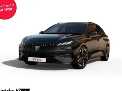 Neu Peugeot 308 SW GT 131 PS (96 kW) 2026 Schwarz Kombi
